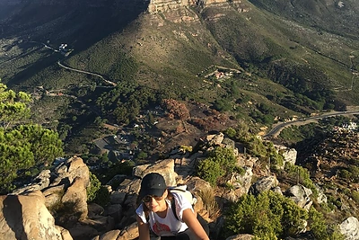 Irma Jurgelevičiūtė ilsėjosi Keiptaune / Asmeninio archyvo nuotr.