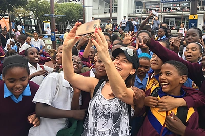 Irma Jurgelevičiūtė ilsėjosi Keiptaune / Asmeninio archyvo nuotr.