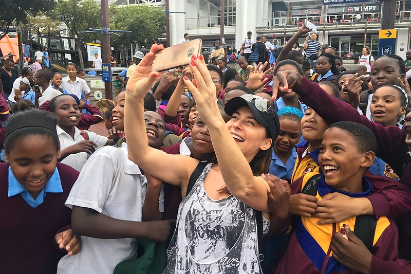 Irma Jurgelevičiūtė ilsėjosi Keiptaune / Asmeninio archyvo nuotr.