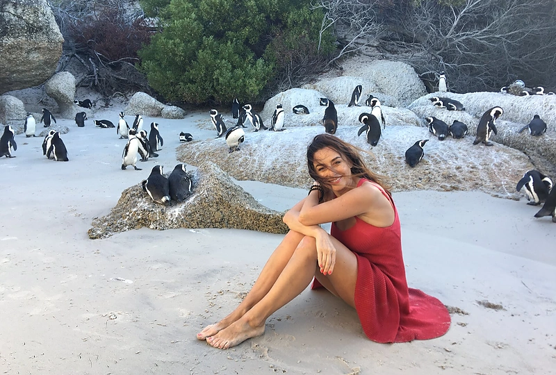 Irma Jurgelevičiūtė ilsėjosi Keiptaune / Asmeninio archyvo nuotr.