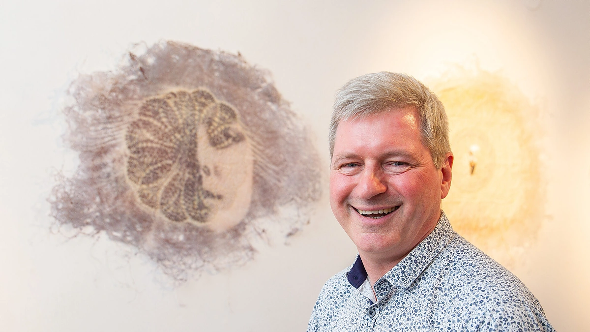 Robo Burtono parodos atidarymas / I. Gelūno nuotr.