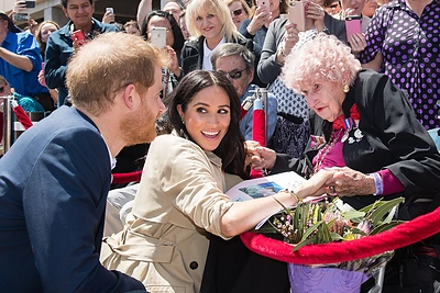 Didžiausia princo Harry gerbėja – Daphne Dunne/ Vida Press nuotr.