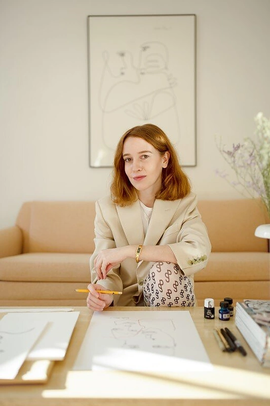 Kūrybininkė, mados iliustratorė Kristė Stankevičiūtė