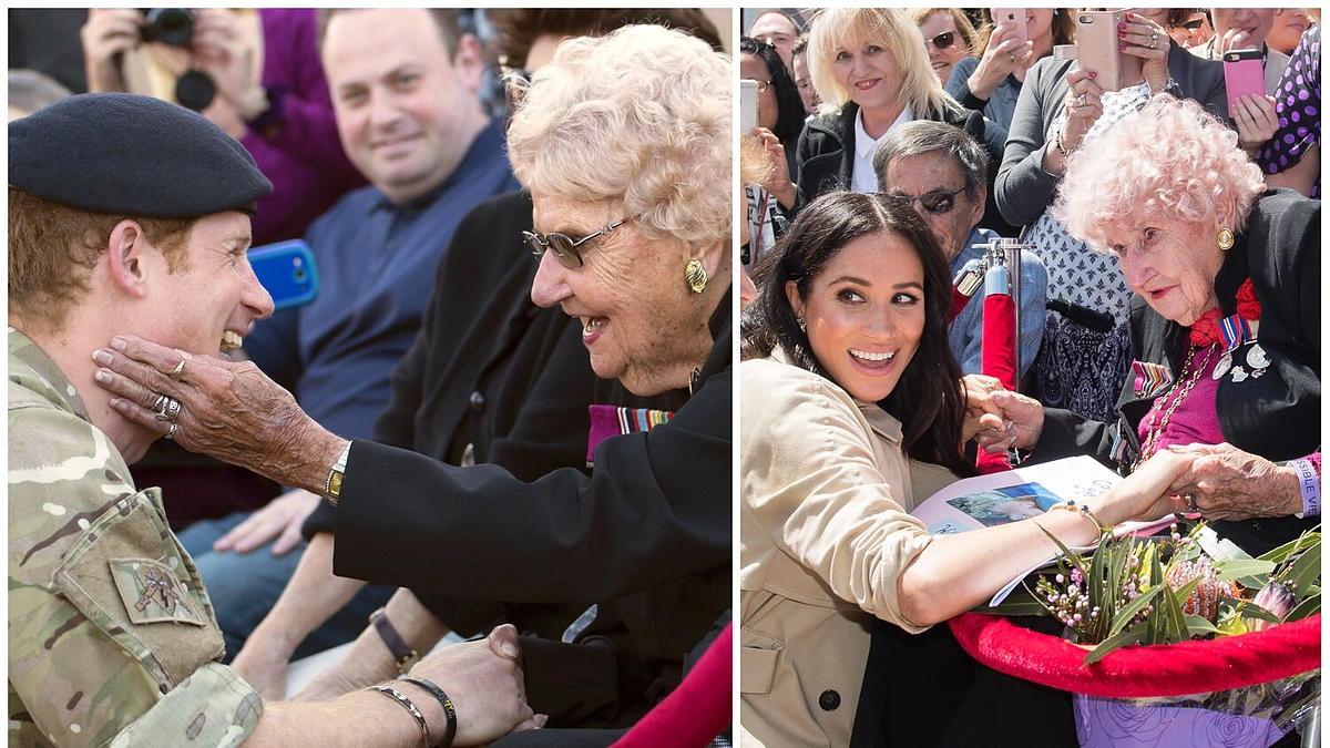 Princas Harry, Meghan Markle ir Daphne Dunne/Vida Press nuotr.