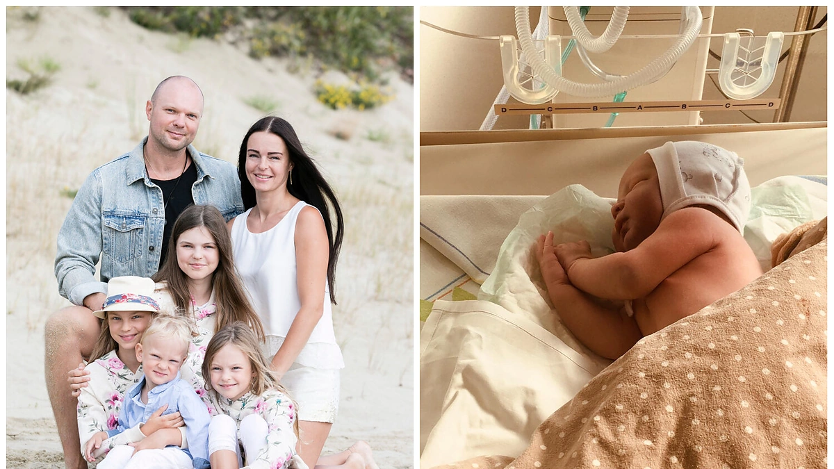 Kristupas Krivickas su šeima/ Teodoro Biliūno ir asmeninio archyvo nuotr.