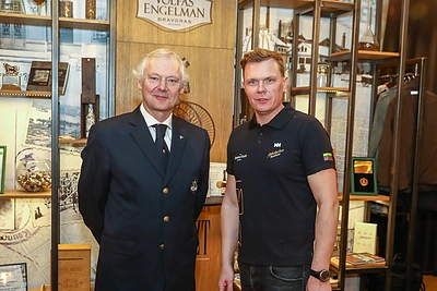 „Ambersail-2“ komandos pristatymas / T. Biliūno nuotr.