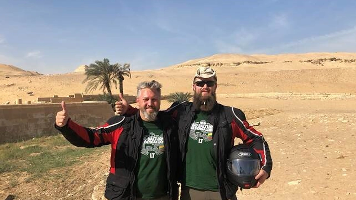 Rimas Bružas ir Aurimas Mockus/LRT nuotr.