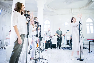 Ievos Zasimauskaitės muzikinio klipo „What Do You Want From Me“ filmavimas