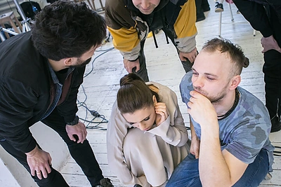 Ievos Zasimauskaitės muzikinio klipo „What Do You Want From Me“ filmavimas