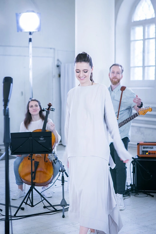 Ievos Zasimauskaitės muzikinio klipo „What Do You Want From Me“ filmavimas