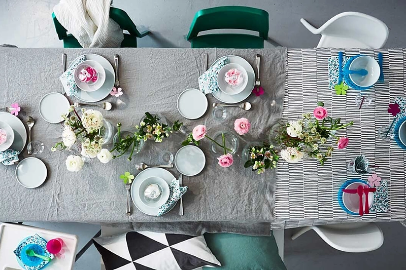 Kaip dekoruoti Velykų stalą?/„Ikea“ nuotr.