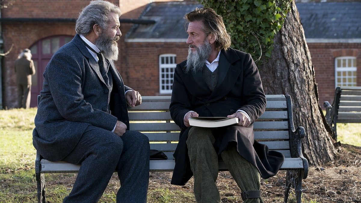 Kadras iš filmo „Profesorius ir pamišėlis“