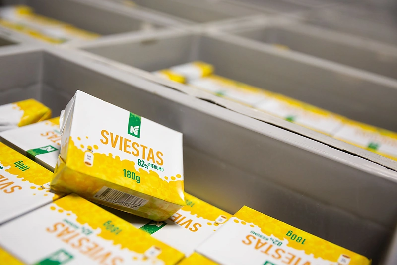 „Rivona“ pieno produktų gamykla Alytuje / Žygimanto Gedvilos / BNS nuotr.