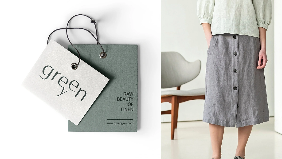 Grafikos ir vizualinės komunikacijos kategorijoje už mados prekės ženklo „Green Grey” vizualinis identitetas laimėjo bronzą/Organizatorių nuotr.