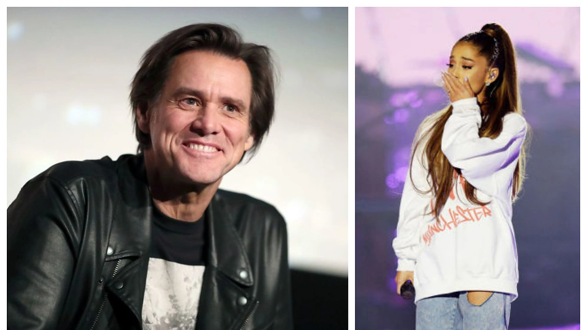 Jimas Carrey ir Ariana Grande