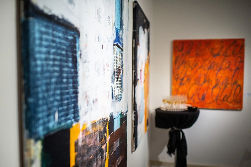 Eimanto Scinsko „Raw colors“ parodos atidarymas