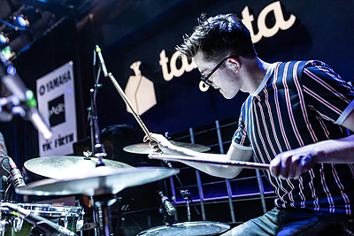 Konkurso „Drum Day 2019” akimirka/Vytauto Dranginio nuotr.