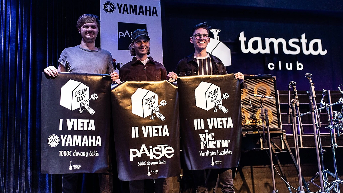 Konkurso „Drum Day 2019” akimirka/Vytauto Dranginio nuotr.