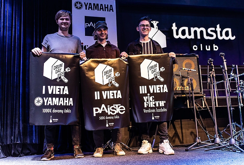 Konkurso „Drum Day 2019” akimirka/Vytauto Dranginio nuotr.