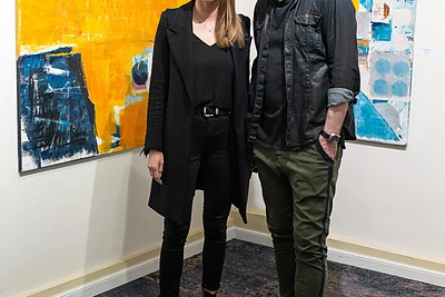 Eigirdo Scinsko „Raw colors“ parodos atidarymas