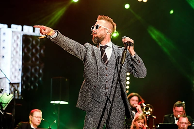 Lino Adomaičio koncertas „Kaunas Jazz“ festivalyje/Teodoro Biliūno/„ŽMONĖS Foto“ nuotr.