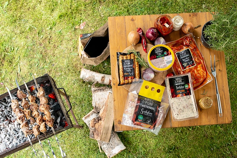 „Grill&Fun” asortimentas kasdien visose „Lidl“ parduotuvėse. / Partnerio nuotr.