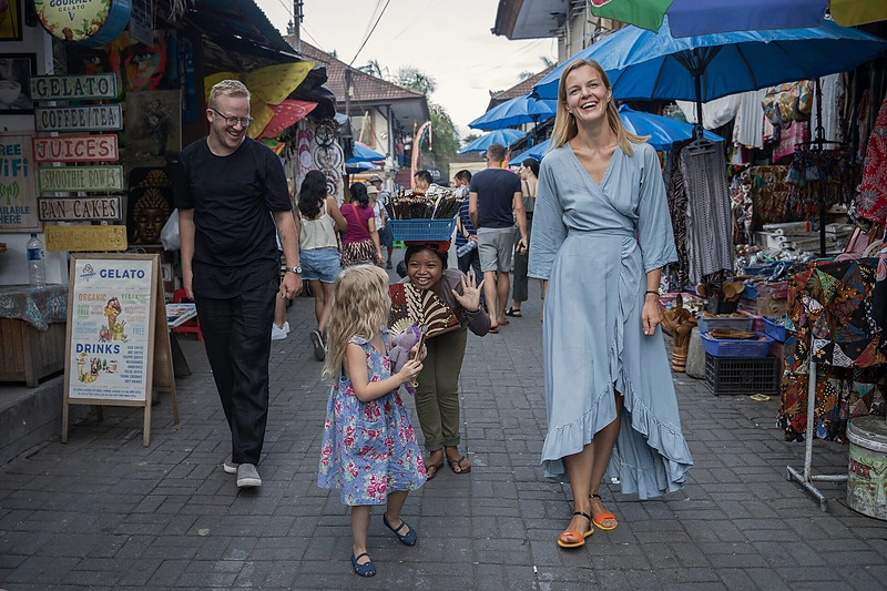 Rimantė Kulvinskytė su vyru ir dukra keliavo po Aziją / V. Markevičiūtės nuotr.