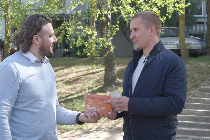 Įmonių „Gera dovana“ ir „Uber“ surengta akcija/ Organizatorių nuotr.