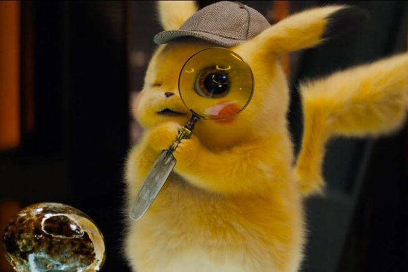 Kadras iš filmo „Pokemon: detektyvui Pikachu“