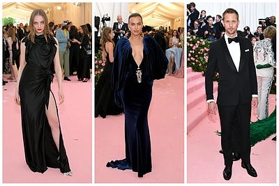 „Met Gala“ svečių stilius: kuris dizaineris sužavėjo Bradley Cooperio damą Iriną Shayk?