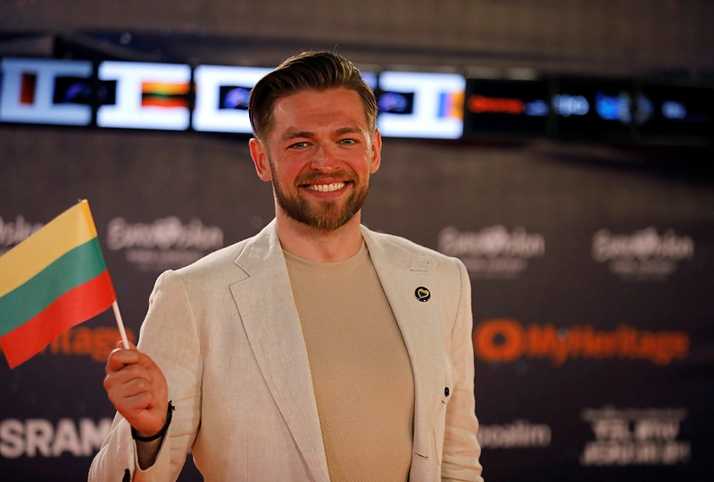 Oranžinis „Eurovizijos“ kilimas / „Scanpix“ nuotr.