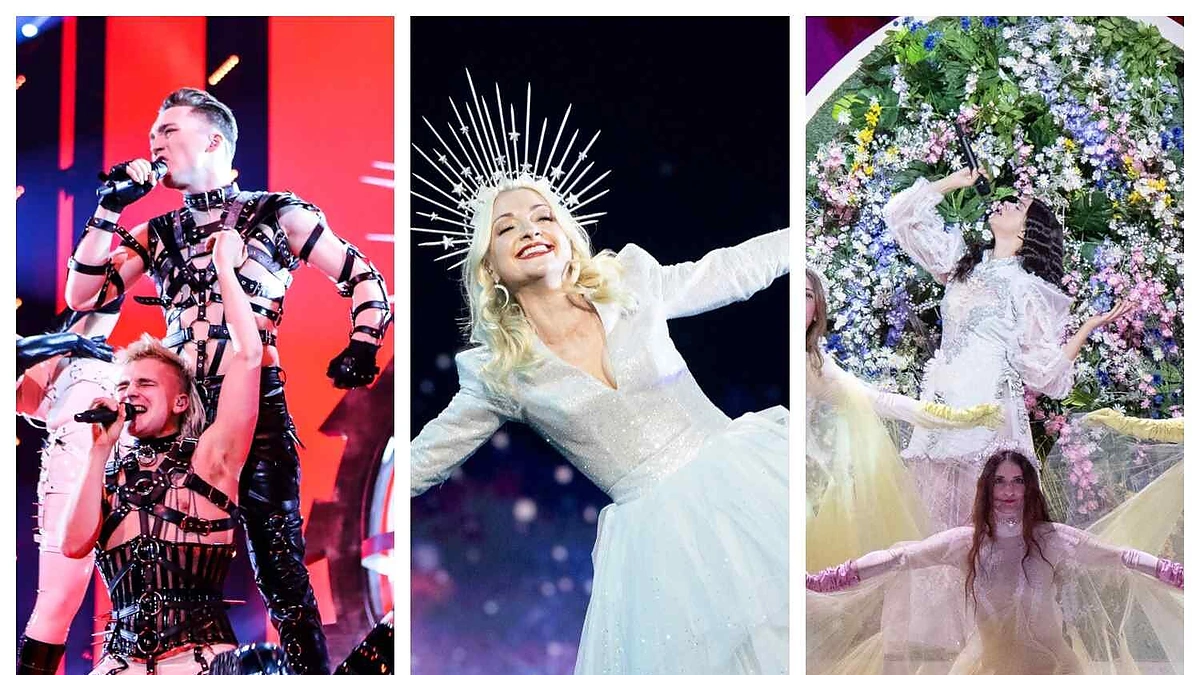 Pirmojo „Eurovizijos“ pusfinalio repeticijų kadrai / A. Putting nuotr.