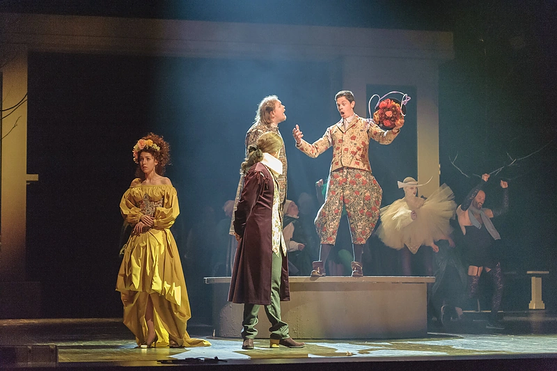 Operos „Don Žuanas“ repeticija/Olesios Kasabovos nuotr.