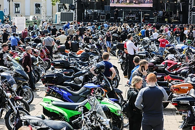 „Bike Show Millennium“ fiesta Kaune (2019m.)/Teodoro Biliūno/„ŽMONĖS Foto“ nuotr.