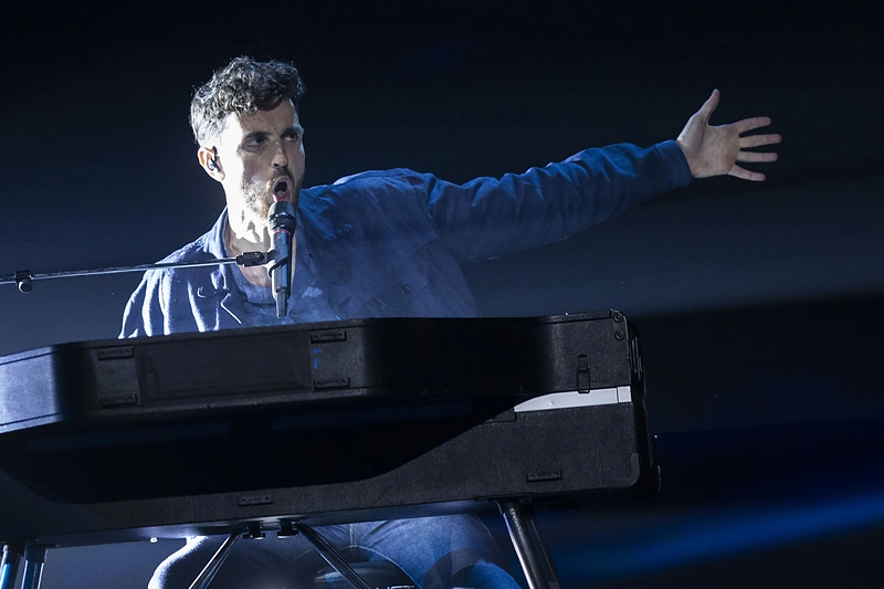 Nyderlandų atstovas Duncanas Laurence'as / Luko Balandžio / 15min nuotr.