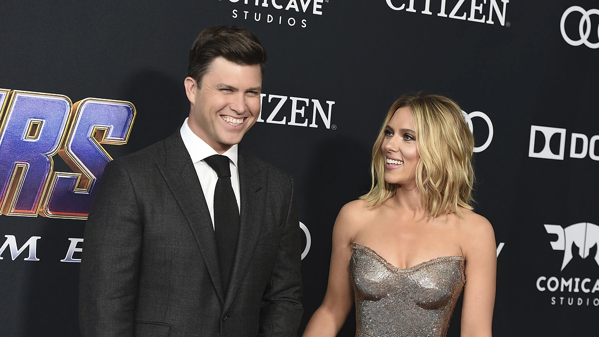 Scarlett Johansson ir Colinas Jostas / „Scanpix“ nuotr.