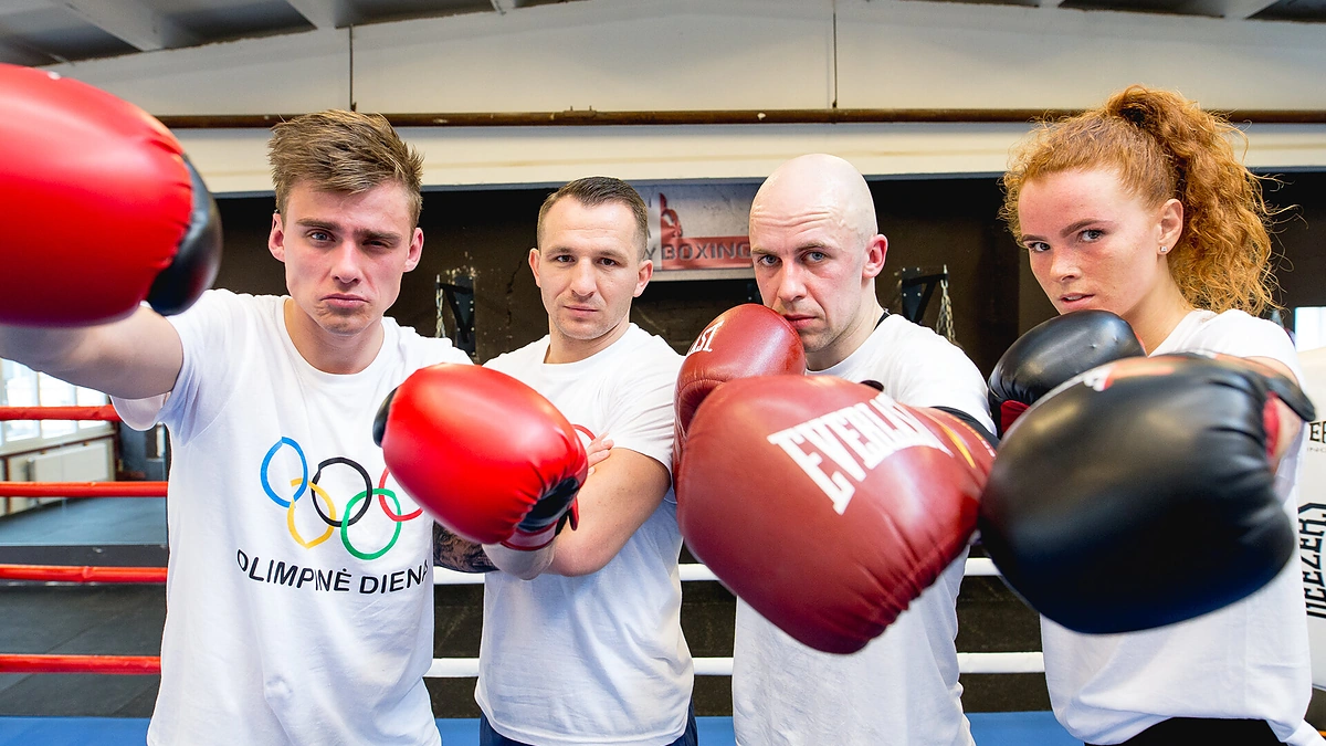 Egidijus Kavaliauskas žinomus žmones mokė bokso paslapčių