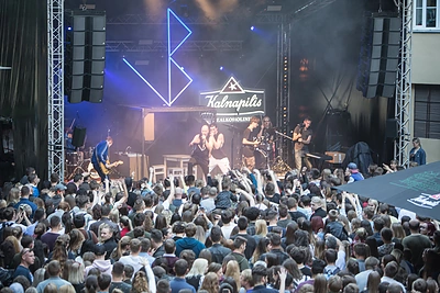 Koncerto akimirka / Martyno Vitėno nuotr.