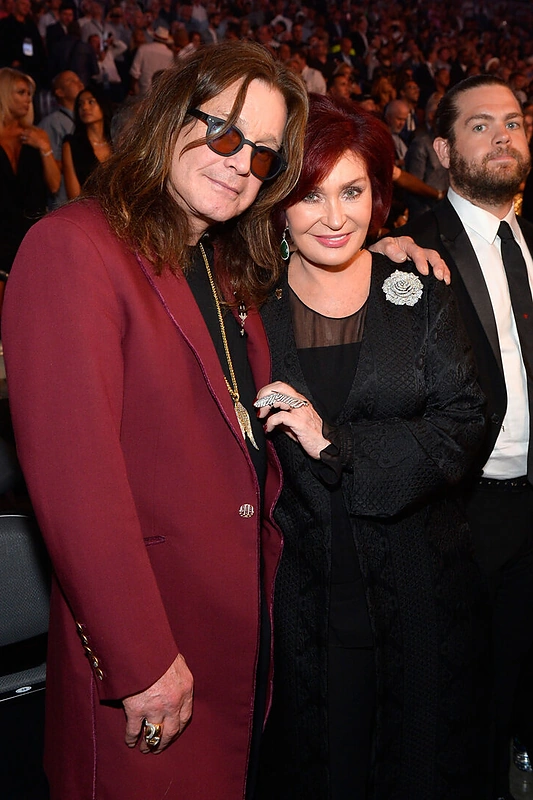 Sharon ir Ozzy Osbourne'ai / „Scanpix“ nuotr.