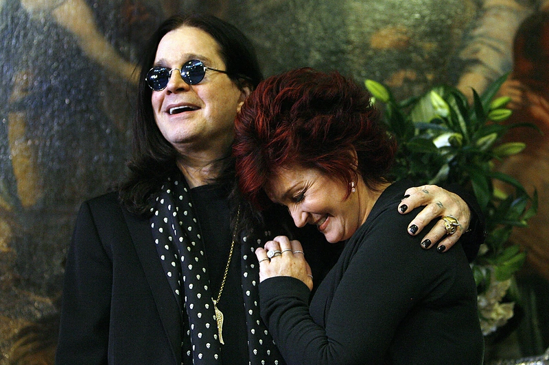 Sharon ir Ozzy Osbourne'ai / „Scanpix“ nuotr.