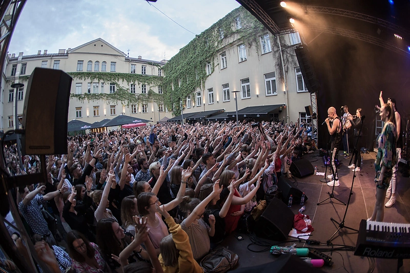 Vido Bareikio koncertas Vasaros terasoje/Martyno Vytėno nuotr.
