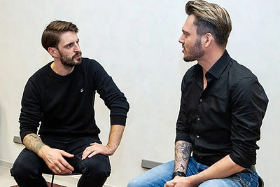 Justinas Jarutis ir Tadas Rimgaila/Pauliaus Peleckio/„Žmonės Foto“ nuotr.