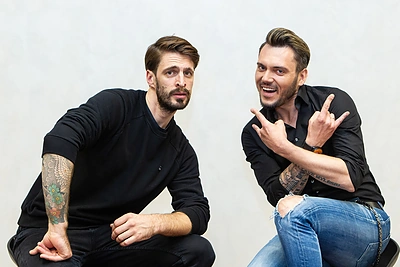 Justinas Jarutis ir Tadas Rimgaila/Pauliaus Peleckio/„Žmonės Foto“ nuotr.