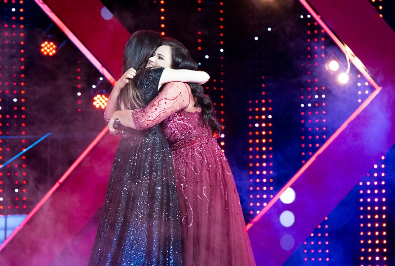 Aistė Pilvelytė ir Valerija Iljinaitė / Ivetos Baltrušaitytės nuotr.