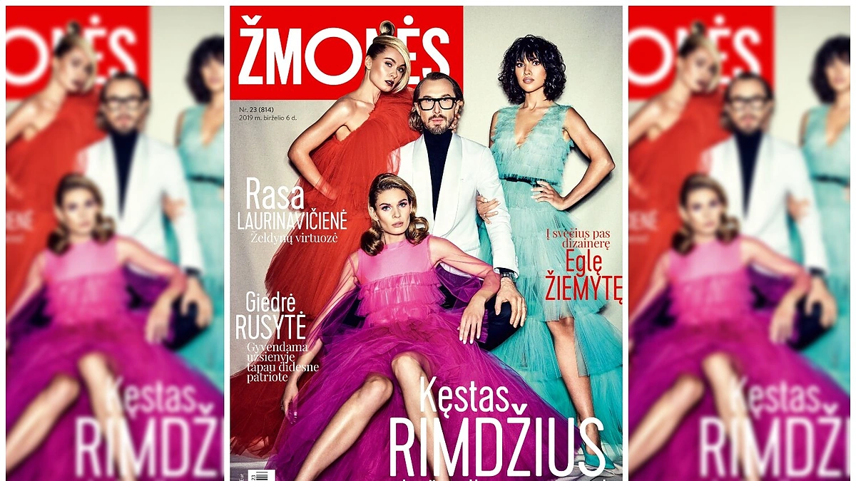 Šios savaitės žurnalo ŽMONĖS viršelio istorija pasakoja apie Kęstą Rimdžių