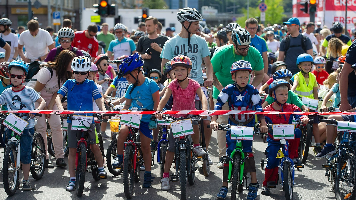 Dviračių maratonas / R. Šeškaičio nuotr.
