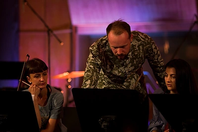 Monique repeticijos akimirka/Roberto Daskevičiaus nuotr.