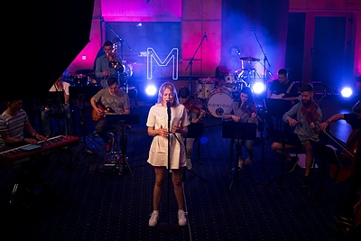 Monique repeticijos akimirka/Roberto Daskevičiaus nuotr.