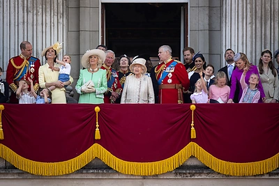 Karalienės Elizabeth II gimimo dienos paradas / „Scanpix“ nuotr.