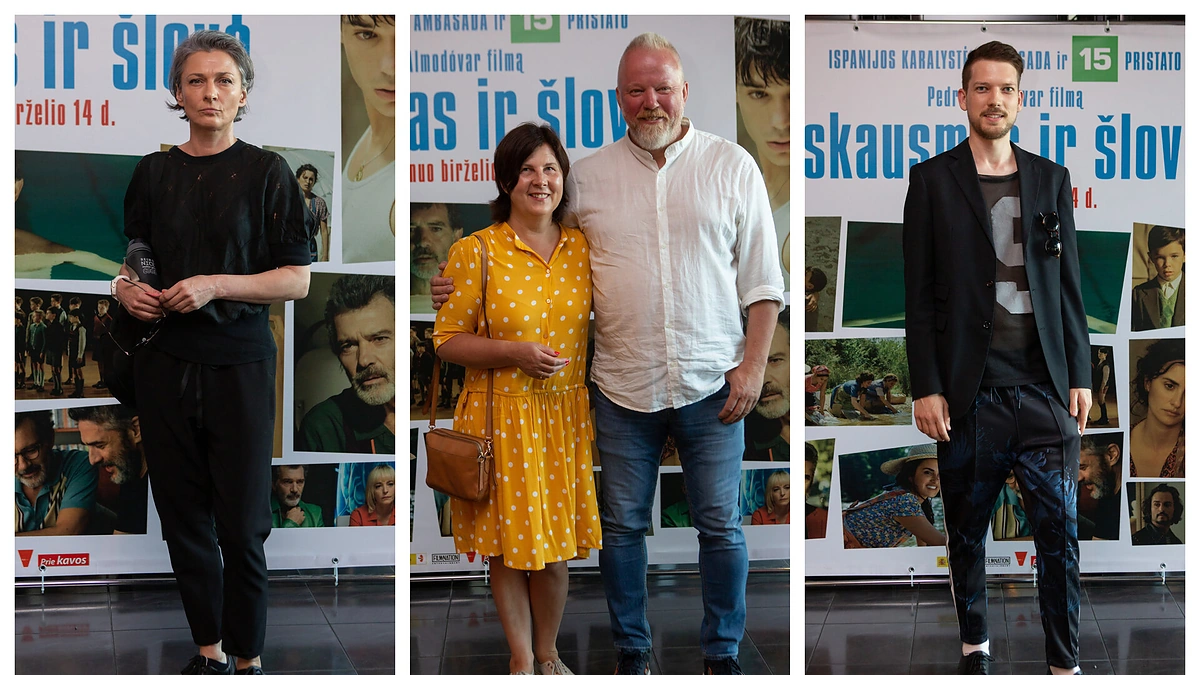 Filmo „Skausmas ir šlovė“ premjera